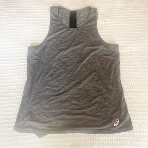 Asics Gray Sleeveless Athletic Tank Top men’s size large